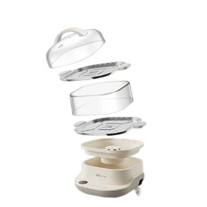 Cuiseur vapeur électrique Bear DZG-C60T7 6-8L à double couche avec minuterie pour usage domestique - Product Image 4