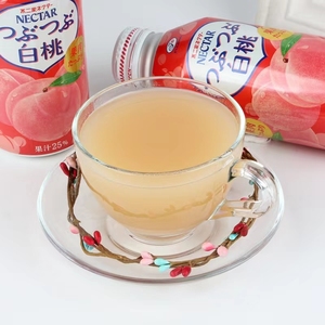 Япония Fujiya NECTAR Fujiya 380 мл Белый Персиковый Сок напитки экзотические напитки - Product Image 4