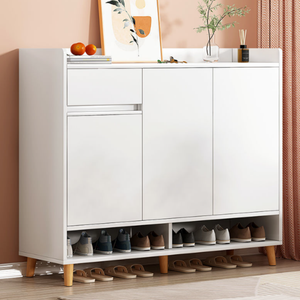 Zapatero Metálico Moderno y Duradero de Gran Capacidad, Mueble para el Hogar, Solución de Almacenamiento Económica para Sala de Estar u Hotel, Tamaño Pequeño - Product Image 3