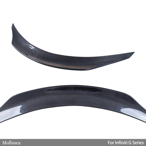 For Series G37 2Door Coupe PSM1 Style Carbon Fiber <b>Rear</b> <b>Spoiler</b> Trunk Wing 2008-2012 (not for IPL) - Product Image 4