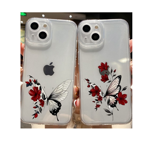 Hot CustomSoft UV Clear Phone Case para <span class=keywords><strong>iPhone</strong></span> 17 16 Pro Max 16 15 14 Series Funda de teléfono impermeable a prueba de golpes - Product Image 1