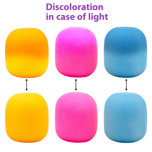 Promotional Slow Rebound Squeeze Sensory Toys Glowing Relief Squishy <b>Fidget</b> Toys Decompressed Funny Glitter Ice Cubes for Kids - Product Image 5