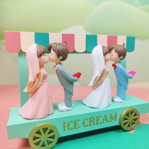 Figura Decorativa de Pareja de Dibujos Animados para Decoración del Hogar, Boda, o Interior de Automóvil - Product Image 2