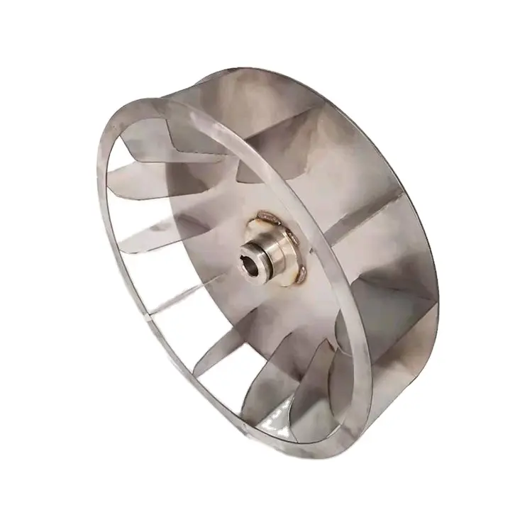 Industrial fan blade centrifugal fan impeller high temperature oven fan wheel with large air volume and high air pressure