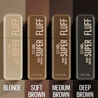 Cosmétiques minéraux à base de plantes en gros de Chine S.f.r Color, 4 couleurs, pour sourcils, séchage rapide, longue tenue, imperméables, haute qualité, haute pigmentation