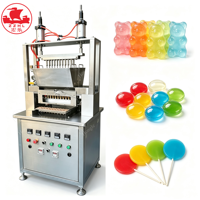 Machine de dépose semi-automatique pour bonbons gélifiés, sucettes et bonbons durs à petite échelle