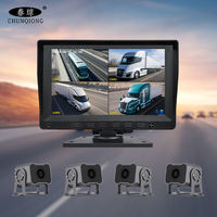 Kamera Mundur Pintar untuk Truk & Mobil dengan Layar 7 Inci HD, Lensa Ganda, ADAS, GPS Terintegrasi, Tahan Air & Integrasi Aplikasi Seluler