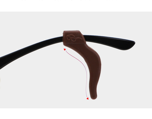 Supports d'oreille antidérapants pour lunettes, en silicone amélioré, attaches souples pour lunettes, crochets de maintien pour lunettes, accessoires, vente en gros, faible MOQ - Product Image 6