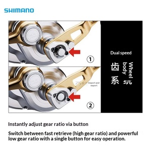<span class=keywords><strong>Carrete</strong></span> de Pesca TALICA para Agua Salada, Manivela Derecha, Relación de Engranajes 5.2:1, 2 Velocidades, Freno de Palanca, Pesca de Peces Grandes - Product Image 3