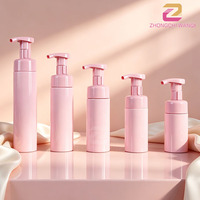 Bouteille en PET avec pompe à mousse 50ml 100ml 120ml 150ml 200ml pour nettoyant visage cosmétique, distributeur de mousse, emballage plastique