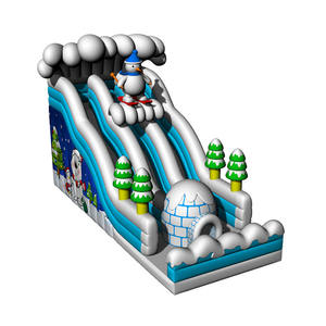 2023 nouvel an noël extérieur gonflable noël obstacle videur maison toboggan Combo pour enfants <span class=keywords><strong>château</strong></span> gonflable pour <span class=keywords><strong>la</strong></span> fête - Product Image 2