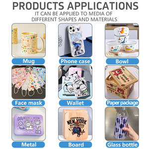 1000ml chuyển một B phim UV dtf mực xp600 tx800 L1800 4720 mềm UV dtf nhãn dán véc ni mực - Product Image 4