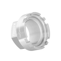 Toopre Durable Haute Résistance 45 #   Outil de démontage de bague de verrouillage à disque pour vélo de montagne multifonction en acier à haute teneur en carbone argenté