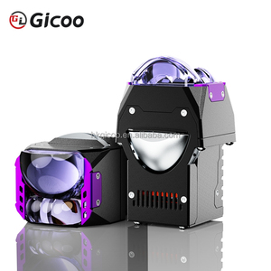 Low Beam and High Beam 1.6 Inch Super Bright <b>Led</b> <b>Projector</b> Lens Headlights Retrofit <b>Led</b> Lens Car Lamp 6000K - Product Image 1