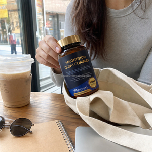 Capsules <span class=keywords><strong>de</strong></span> complexe <span class=keywords><strong>de</strong></span> magnésium 700 mg pour le sommeil, la relaxation et le soutien énergétique musculaire - Logo personnalisé OEM - Product Image 4