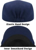 Casquette plate ajustable et respirante pour homme, légère, style Gatsby, newsboy, Lvy, irlandaise, pour la conduite, le cabbie, la chasse