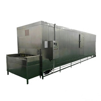 Energiezuinige tunnelvormige ultra-lage temperatuur snelvriesmachine Emerson/Fusheng motor voor commerciële koude opslag van zeevruchten