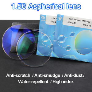 Preço barato 156 hmc fabricante de lentes ópticas, lentes de vidro óptico convexo, lentes de óculos, atacados 156 - Product Image 3