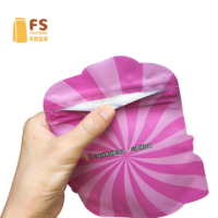 Sacs Mylar 3.5G personnalisés imprimés, pochettes alimentaires haute barrière en PET/VMPET/PE, sachets Doypack en aluminium avec fermeture éclair pour emballage