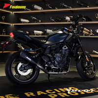 Système d'échappement complet pour moto Forsound Factory à prix de gros, silencieux et tuyau, système slip-on pour MT-07 MT07