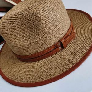 Style Fashion <b>for</b> Women and <b>Men</b> Casual Sun Visor Beach Summer Sunscreen Fedora <b>Hat</b> <b>Straw</b> - Product Image 5