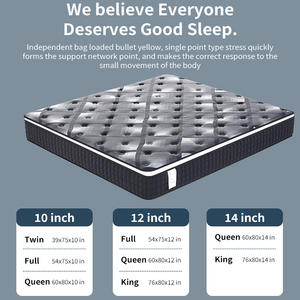 Surmatelas en mousse à mémoire de forme de qualité supérieure, double, taille king size, 180x200, confortable, compressé, roulé sous vide, à ressorts - Product Image 5