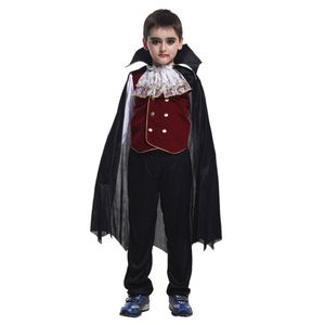 Disfraz de Vampiro Gótico de Lujo para Niños, Juego de Disfraces para Jugar a Roles y Cosplay, Recuerdos para Fiestas de Halloween 4ourcostumes - Product Image 1