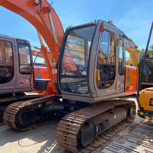 รถขุดตีนตะขาบฮิตาชิ EX120-5 มือสอง 12 ตัน ปรับสภาพใหม่ เครื่องจักรงานดิน พร้อมเครื่องยนต์และมอเตอร์ - Product Image 2