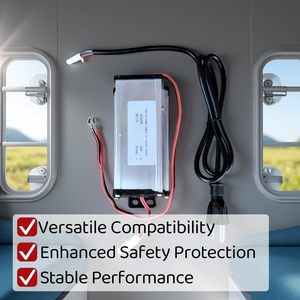 <span class=keywords><strong>Adaptateur</strong></span> convertisseur d'alimentation 12V vers 220V pour chauffage au diesel 5KW 8KW avec <span class=keywords><strong>prise</strong></span> EU pour <span class=keywords><strong>caravane</strong></span> ou <span class=keywords><strong>camping</strong></span> - Product Image 3