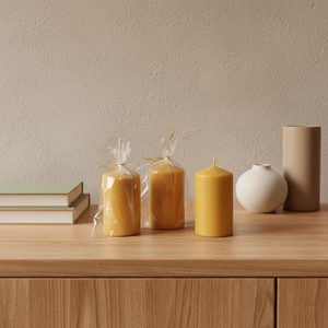 Bougie en cire d'abeille naturelle de qualité supérieure Zhongyi, y compris des <span class=keywords><strong>bougies</strong></span> coniques <span class=keywords><strong>artisanales</strong></span> - Product Image 1