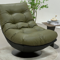 Fauteuil de détente moderne et luxueux, canapé pivotant pour la maison, meubles pour la chambre à coucher et le salon, pratique pour s'allonger et dormir