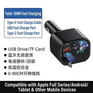 โลโก้สั่งทำ 108W แบบพับเก็บได้ ขายส่ง OEM ราคาโรงงาน อุปกรณ์ตกแต่งรถยนต์ระดับมืออาชีพ ของขวัญส่งเสริมการขาย - Product Image 4