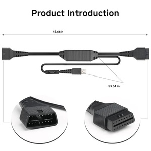 Cable de conexión Original Launch X431 DOIP, adaptador de 16 Pines, compatible con protocolos DOIP, los coches funcionan con <span class=keywords><strong>DBScar</strong></span> VII CRP919E BT - Product Image 6