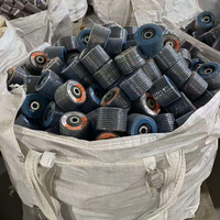Disques à lamelles DONGTAI en oxyde de zirconium, disques abrasifs avec support en fibre de verre, OEM, disques de ponçage de haute qualité pour le polissage de l'acier inoxydable