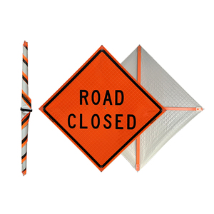 Thiết Bị Kiểm Soát Giao Thông Linh Hoạt Có Thể Gập Lại Được Thiết Bị Kiểm Soát Đường Bộ Phản Quang Bảng Hiệu Đóng Đường Đứng - Product Image 2