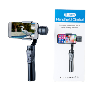 IPhone Smartphone eylem kamera için <span class=keywords><strong>3</strong></span> eksen katlanabilir Selfie Video Gimbal el sabitleyici Gimbal - Product Image 3
