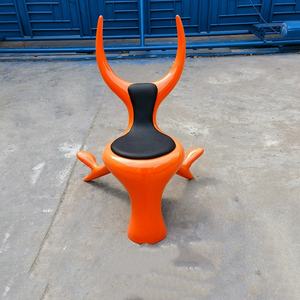 Cadeira Moderna BDSM para Adultos: Móvel Erótico com <span class=keywords><strong>Design</strong></span> Único em Fibra de Vidro em Formato de Chifre - Product Image 6