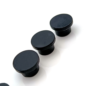 Embouts en plastique Pp Pe rond et carré, noir, 1 pièce, pour <span class=keywords><strong>Tube</strong></span> carré, chaise de Table, tabouret, trou de tuyau - Product Image 3