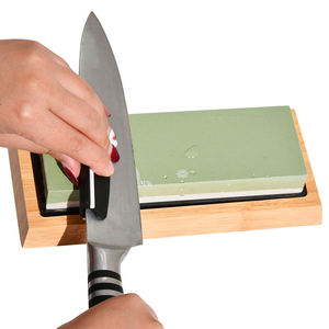 Kit de pierres à aiguiser abrasives pour couteaux, pierre à aiguiser double face, pierre à <span class=keywords><strong>huile</strong></span> pour affûtage combiné - Product Image 1