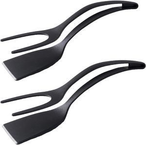 Espátula y Pinzas 2 en 1 de Nylon para Cocina, Utensilio de Cocina para un Manejo Fácil, Venta al Por Mayor - Product Image 1