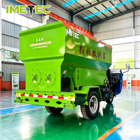Chariot d'alimentation pour ferme laitière commerciale, chariot d'alimentation pour bétail, chariot de distribution d'aliments TMR pour ranch