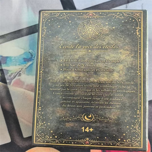 Kartu Oracle Jeu De <span class=keywords><strong>Tarot</strong></span> Ramalan Prancis, Kartu <span class=keywords><strong>Tarot</strong></span> Marseille Dekorasi Ramah Lingkungan dengan Buku Panduan untuk Hadiah - Product Image 3