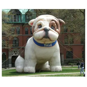 20ft Tall outdoor giant inflatable bulldog models for advertising/festival show