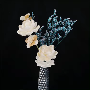 Wholesale Flower Reed <strong>Diffuser</strong> Sticks Dried Colored Reed <strong>Diffuser</strong> Bulk Wood Sola Flower With Wired <strong>Cotton</strong> <strong>Wick</strong> - Product Image 6