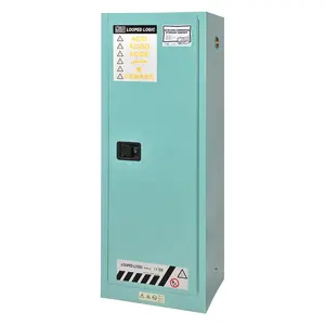خزانة 22GL آمنة للتخزين بجودة عالية معتمدة من FM EN معدات تخزين مختبرية لتلف السوائل لاستخدام المدارس والصالات الرياضية