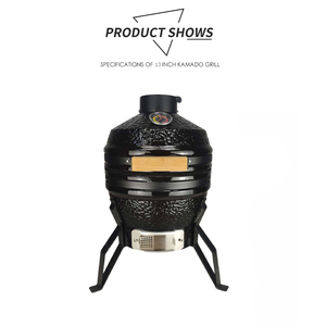 Parrilla de Carbón para Exteriores, Estilo Hot Pot y BBQ, para <span class=keywords><strong>Kebab</strong></span>, de Hierro Fundido, 13 Pulgadas, Clásica, Negra, para Exteriores - Product Image 3