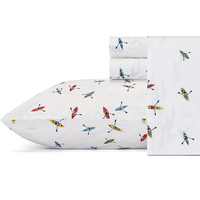 White Cartoon Tier Bettlaken Set 200 TC Kids Home Textilien 100% Baumwolle Bettwäsche-Sets