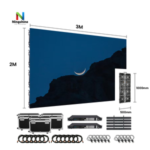 7680Hz High Refresh Indoor Brand Showrooms Stage Background LED Video <b>Wall</b> P2.97 HD Rental <b>Display</b> Screen NF18 LED Video <b>Wall</b> P2 - Product Image 1