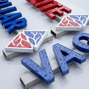 Insegna LED Personalizzata per Negozio di Fumo, Display Logo Impermeabile di Alta Qualità, Lettere 3D per Esterni, Insegna Aperto per Attività Commerciali - Product Image 2