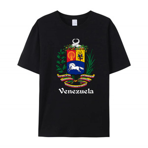 T -Shirt a maniche corte con codice europeo bandiera nazionale veneziana con Logo personalizzato a buon mercato all'ingrosso - Product Image 3